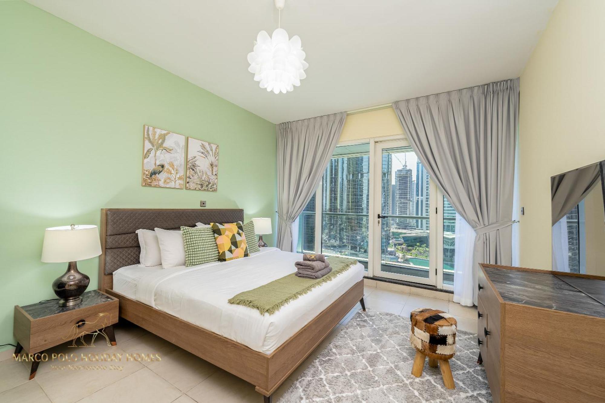 Appartement Marco Polo - Striking Views At Jlt , 1 Bedroom 2 Balconies Dubaï