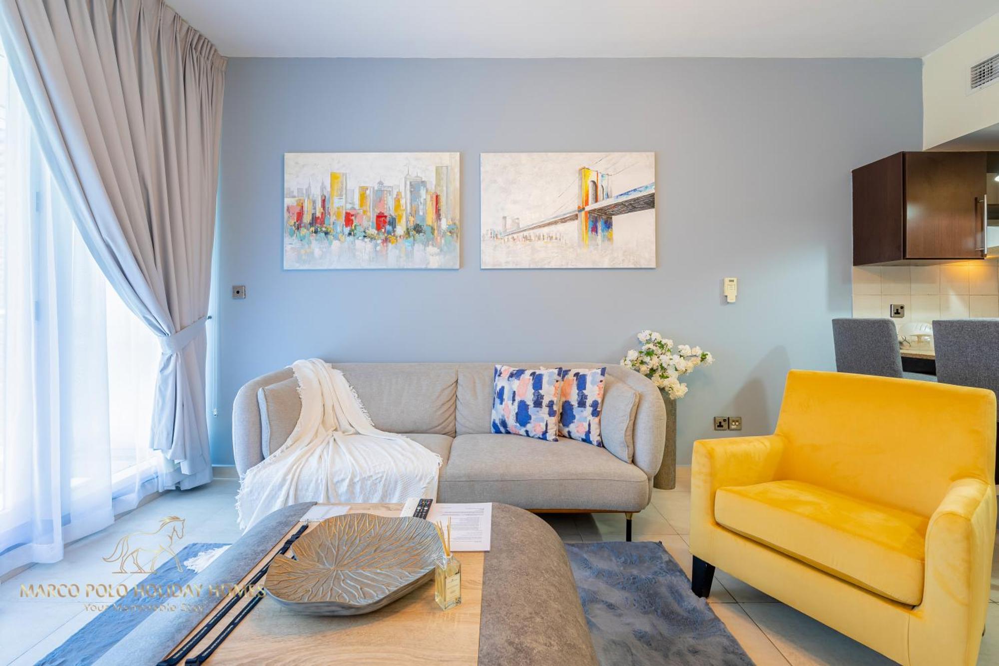 Marco Polo - Striking Views At Jlt , 1 Bedroom 2 Balconies Dubaï