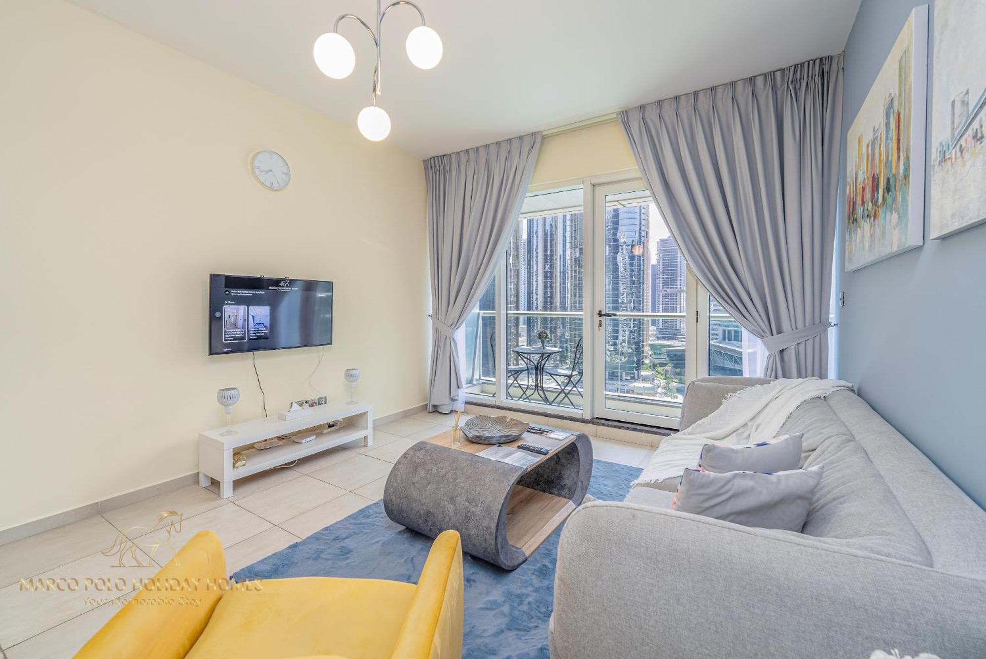 Marco Polo - Striking Views At Jlt , 1 Bedroom 2 Balconies Appartement Dubaï