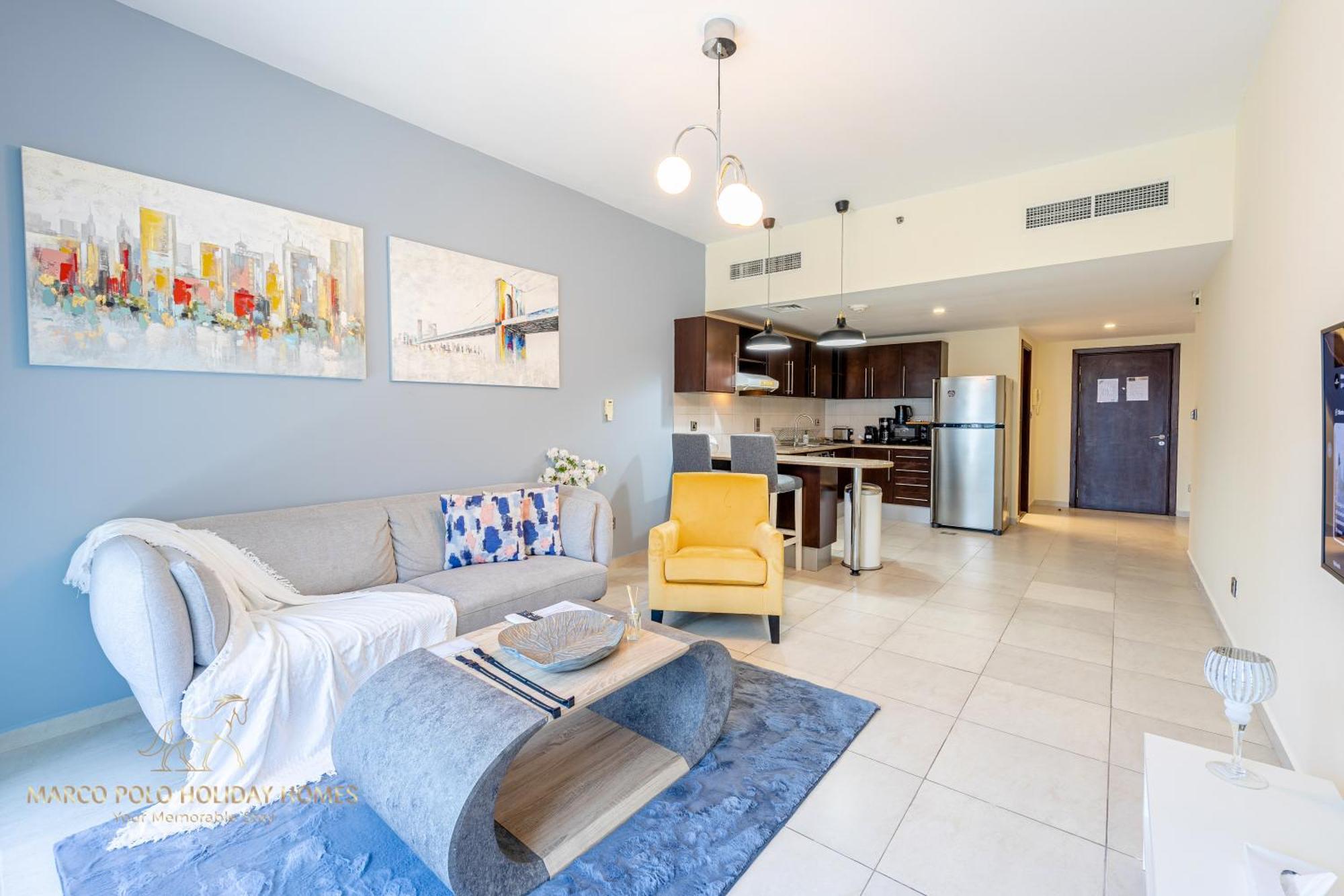 Marco Polo - Striking Views At Jlt , 1 Bedroom 2 Balconies Dubaï