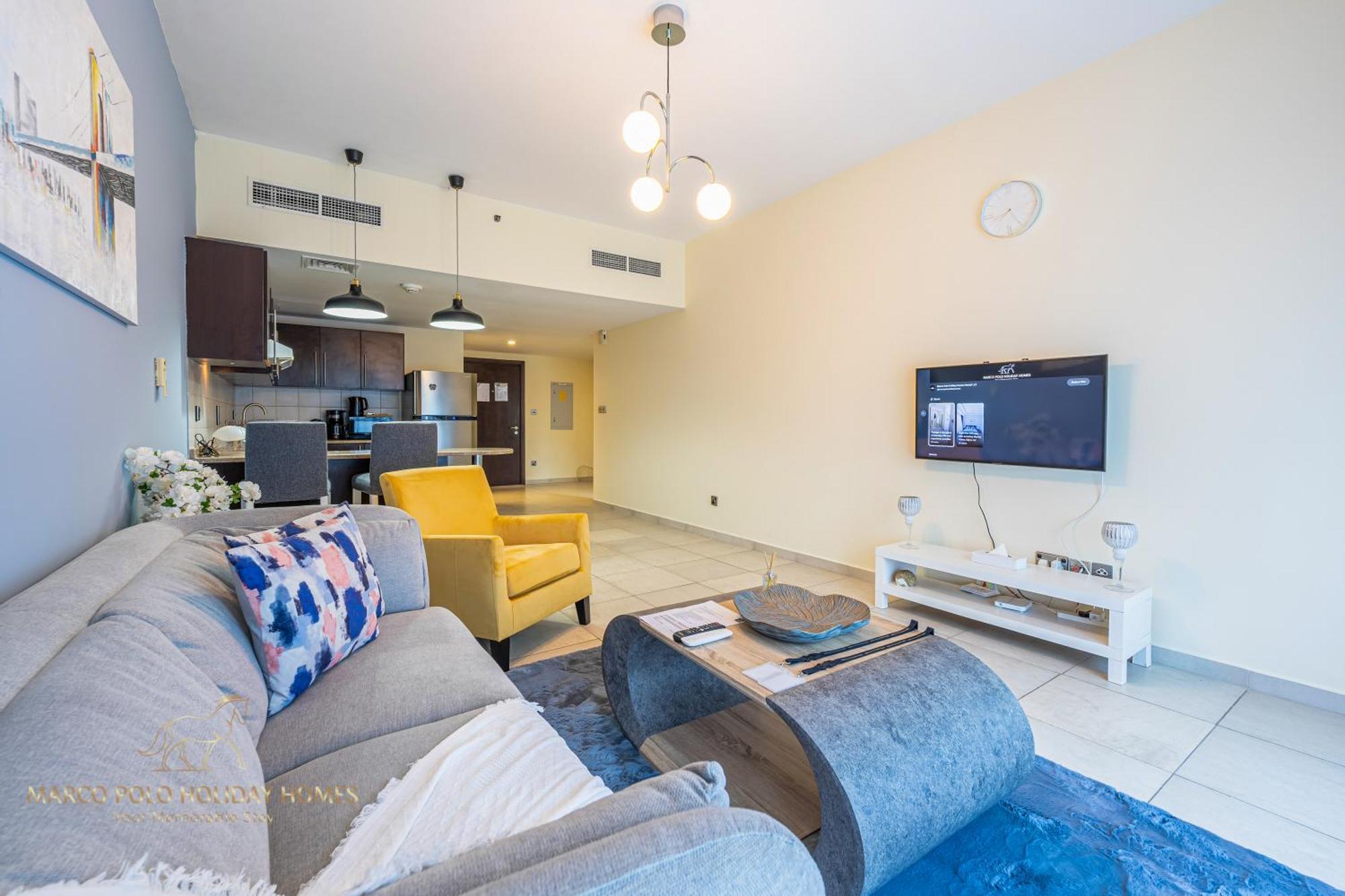 Marco Polo - Striking Views At Jlt , 1 Bedroom 2 Balconies Appartement *