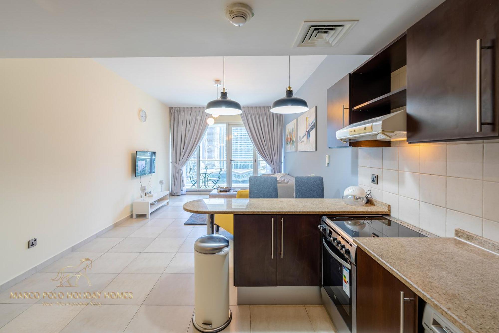Appartement Marco Polo - Striking Views At Jlt , 1 Bedroom 2 Balconies Dubaï